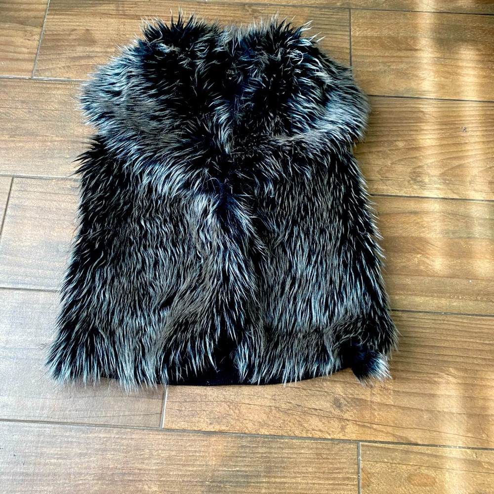Alberto Makali Faux Fur Vest